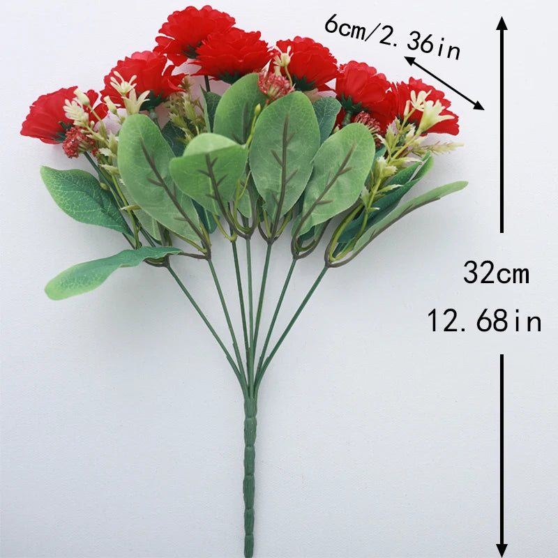 Peony Artificial Silk Flower Bouquet – Wedding & Home Décor Artificial Flower Bouquet Babs