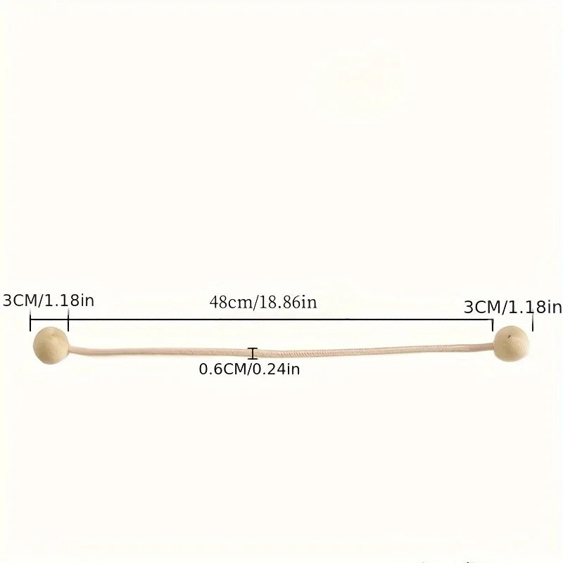 Magnetic Curtain Tiebacks Earphone Design Holdbacks, 2pcs Curtain Tiebacks Babs