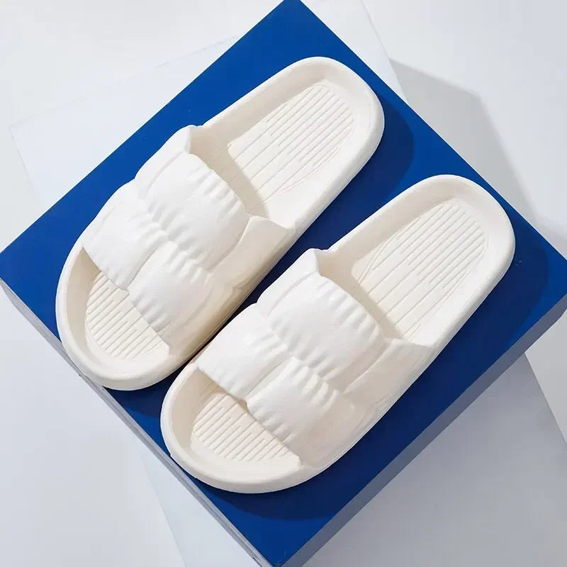 Women's Cloud Slippers EVA Platform Non-Slip Flip Flops Platform Flip Flops Babs