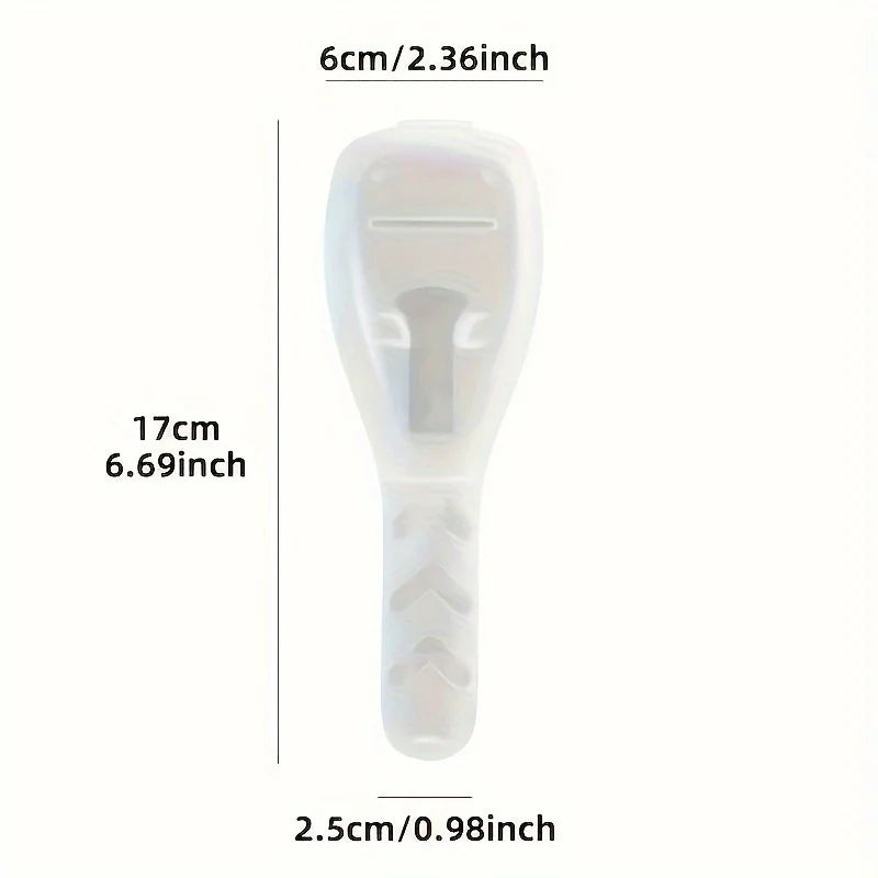 Transparent Razor Case – Portable Travel Shaver Storage Box Razor Storage Case Babs Transparent