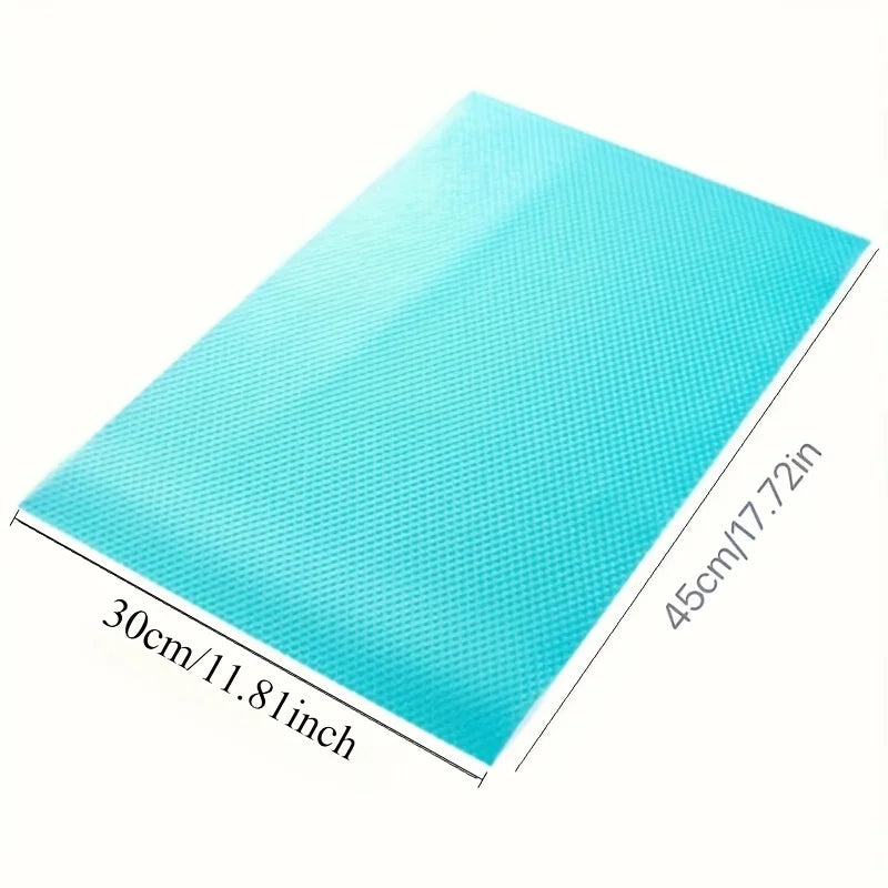 4-Piece Silicone Fridge Shelf Liner Pad – Waterproof & Easy Clean Refrigerator Shelf Liner Babs