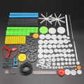 105pcs Plastic Gear Set – Worm, Rack, Pulley & Belt DIY Kit Plastic Gear Set Babs 1set