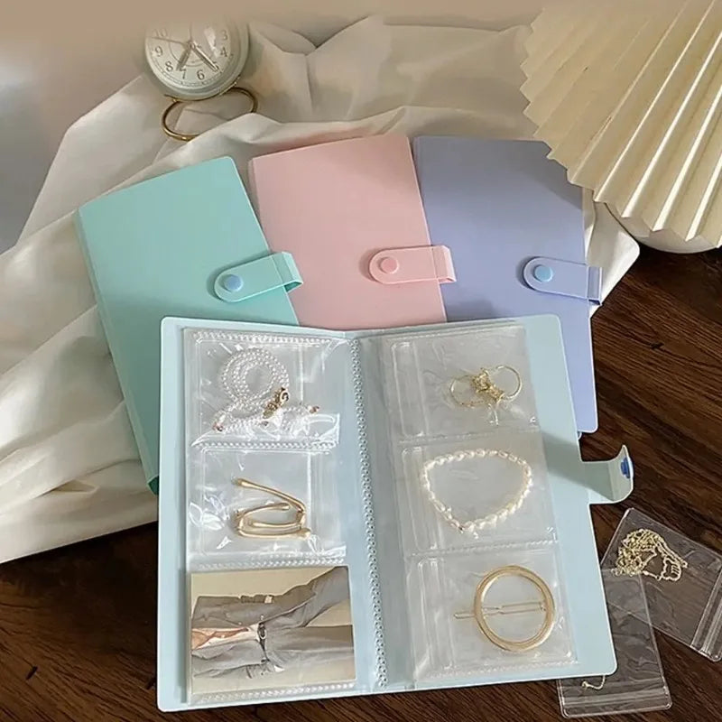 Jewelry Storage Book Organizer – 120/240 Slots, Anti-Tarnish Jewelry Storage Organizer Babs