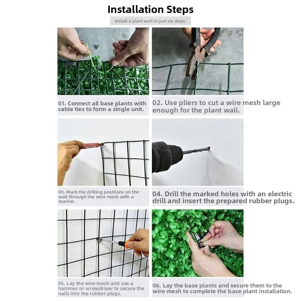 DIY Artificial Maple Leaf Wall Panel – UV Protected, No Watering Artificial Wall Panel Babs