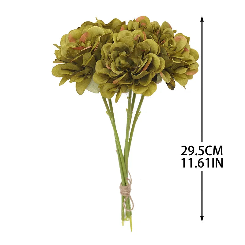 5-Pack Silk Peony Artificial Flowers – Wedding & Home Décor Artificial Flowers Babs