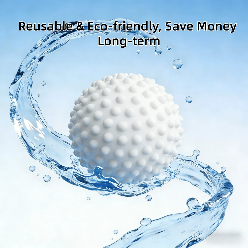 Reusable Silicone Laundry Dryer Balls – Anti-Tangle & Wrinkle Laundry Dryer Balls Babs