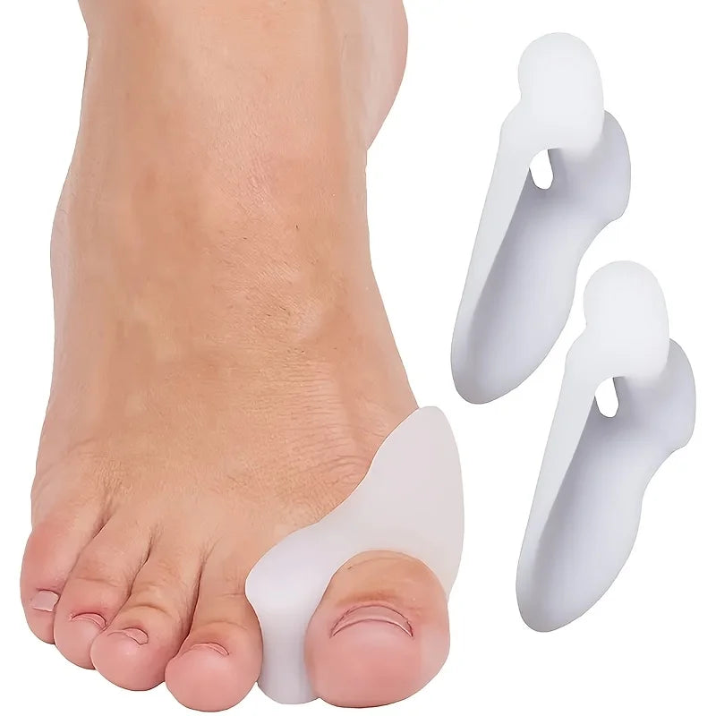 Silicone Toe Covers & Big Toe Separator – Unisex 1 Pair Silicone Toe Protector Babs
