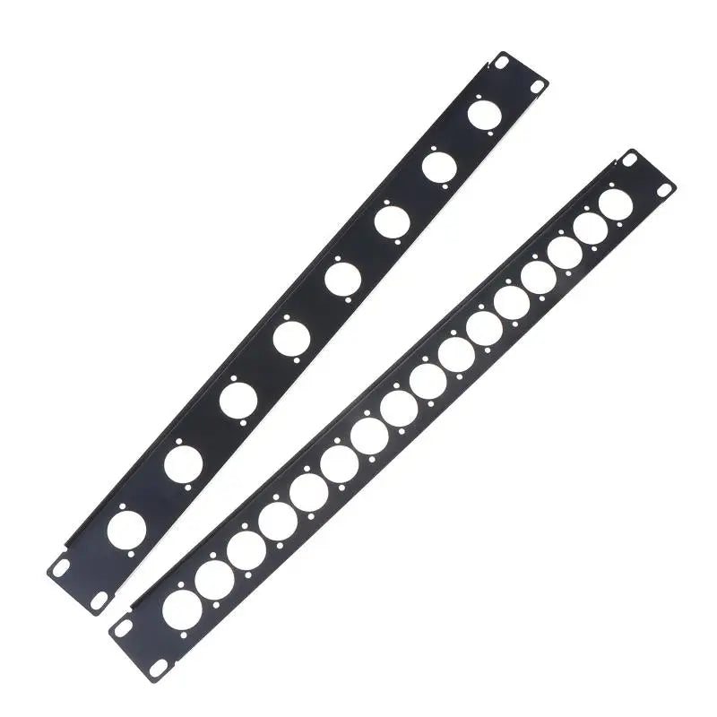 1U Rack Patch Panel 4–16 Way XLR Connector Mount | HUXUAN Audio Rack Patch Panel Babs