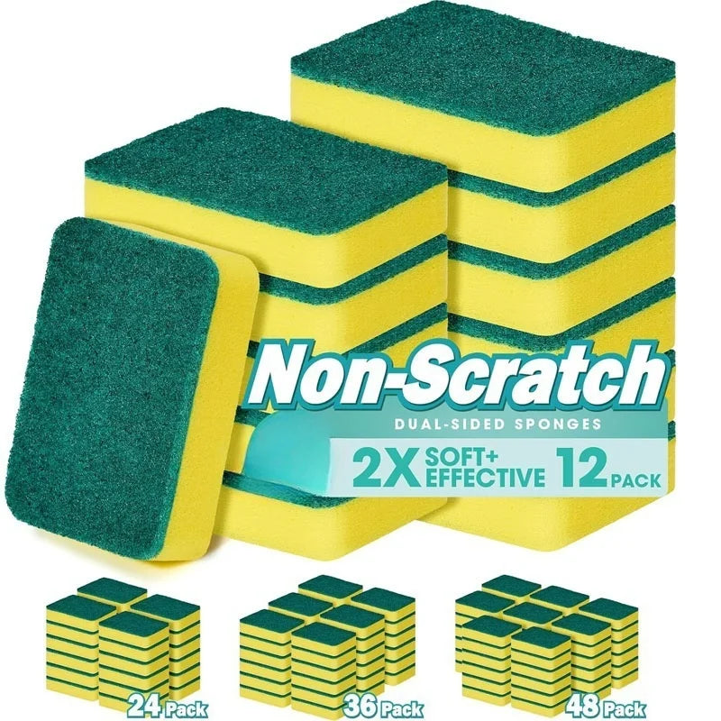 Heavy Duty Dish Scrubber Sponge – Stink-Free Kitchen Cleaning Kitchen Scrubber Sponge Babs
