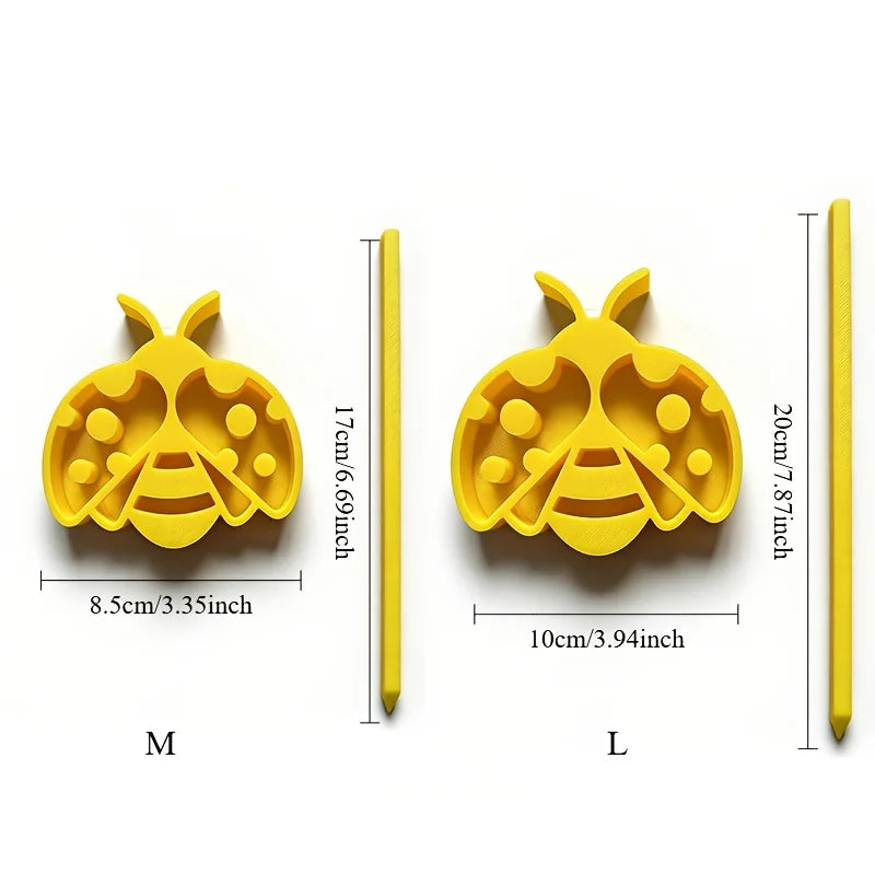 Bee Shape Garden Water Feeder Ground Plug Lawn Decor Garden Water Feeder Babs
