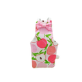 Parrot Diaper Flight Suit with Bowtie – Fruit Pattern, S/M/L Bird Flight Suit Babs Pink-S