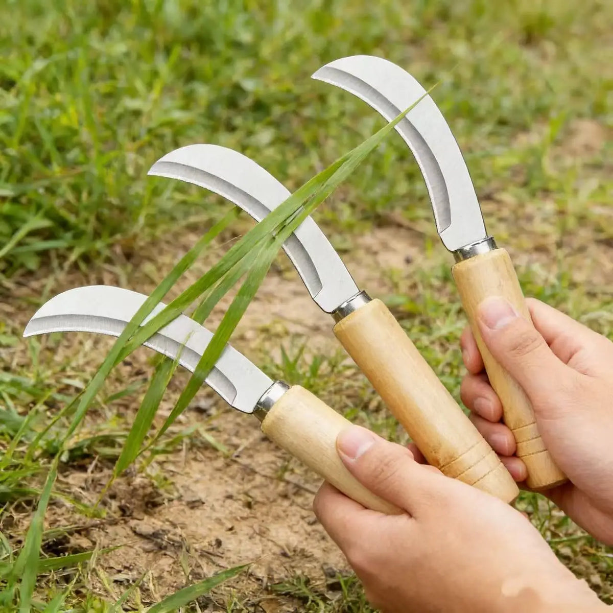 3-Piece Stainless Steel Weeding & Garden Tool Set | Lawn Care Garden Tool Set Babs