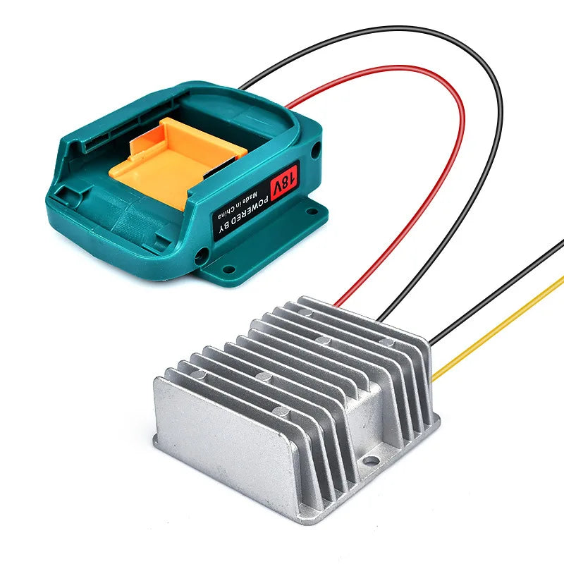Makita 18V to 12V Step-Down Converter – 15A 180W DIY Adapter Voltage Converter Adapter Babs No Fuse
