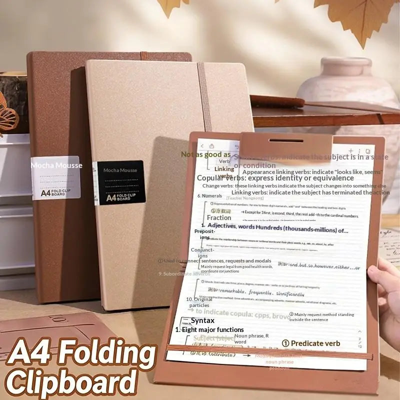 Foldable A4 to A5 Folder Board – Document File Organizer Foldable File Folder Babs