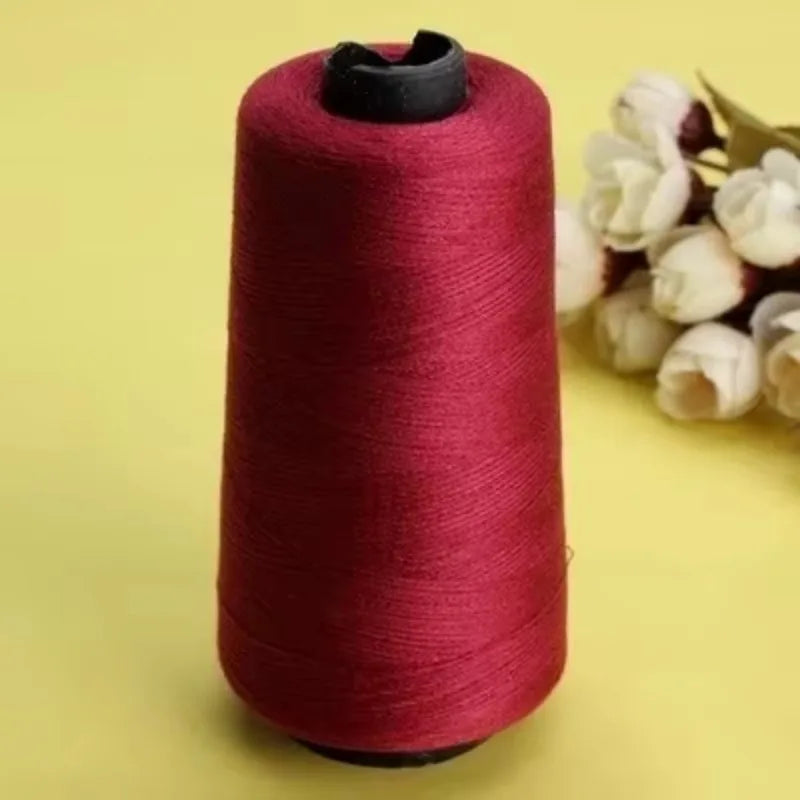 12-Color Polyester Sewing Thread 3000 Yards – Overlock Machine Polyester Sewing Thread Babs