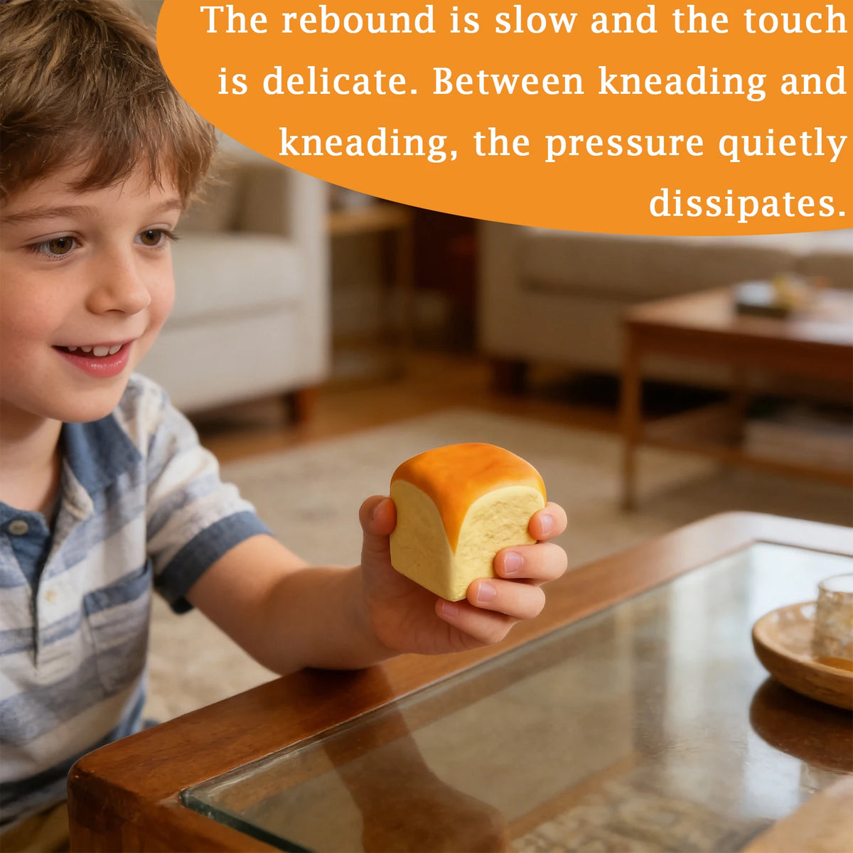 Hawaiian Bread Squishy Slow Rising Squeeze Fidget Toy Squishy Fidget Toy Babs