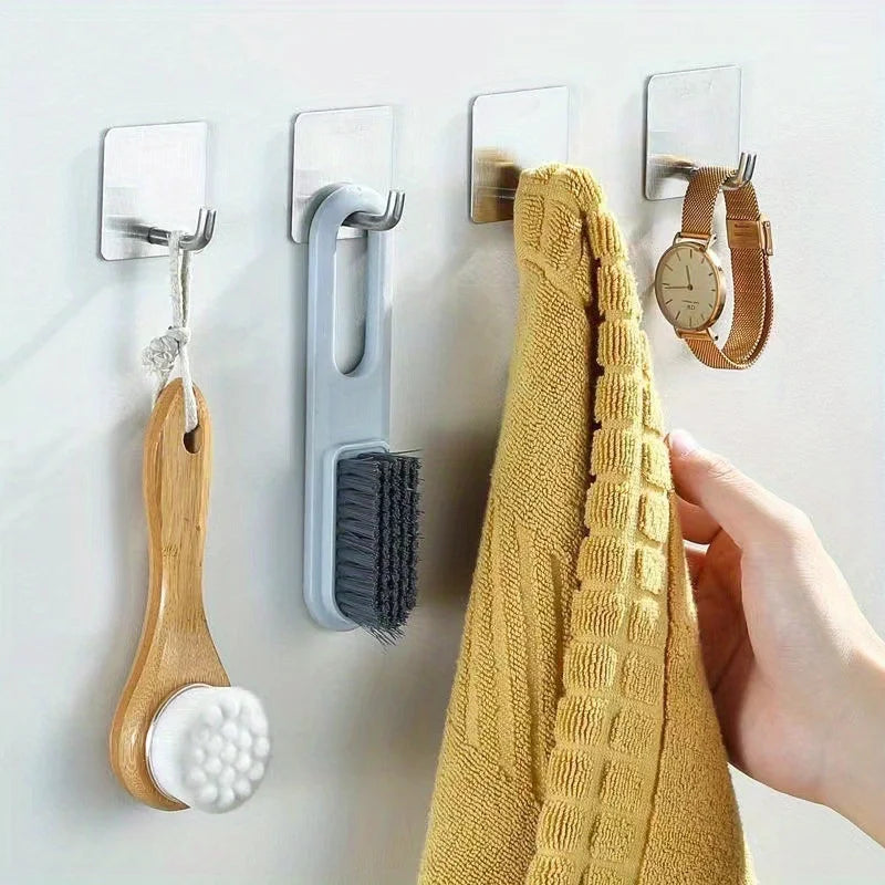 Stainless Steel Self-Adhesive Hook – No-Drill Rustproof Hanger Self-Adhesive Hook Babs