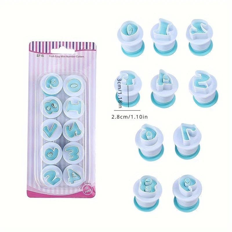 Alphabet Cookie Cutter Set – Letter Molds for Fondant & Biscuits Cookie Cutter Set Babs