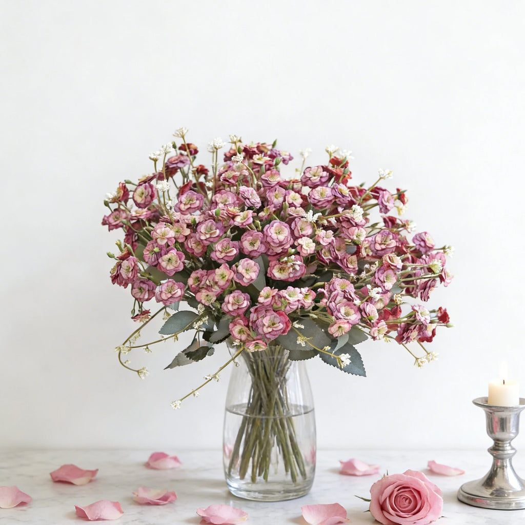 Artificial Silk Rose Bouquet – Wedding, Home & Party Décor Artificial Flower Bouquet Babs