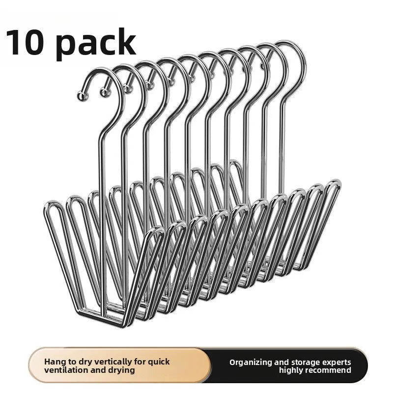 Stainless Steel U-Shape Shoe Rack – Windproof Outdoor Hanger Shoe Rack Hanger Babs Clear