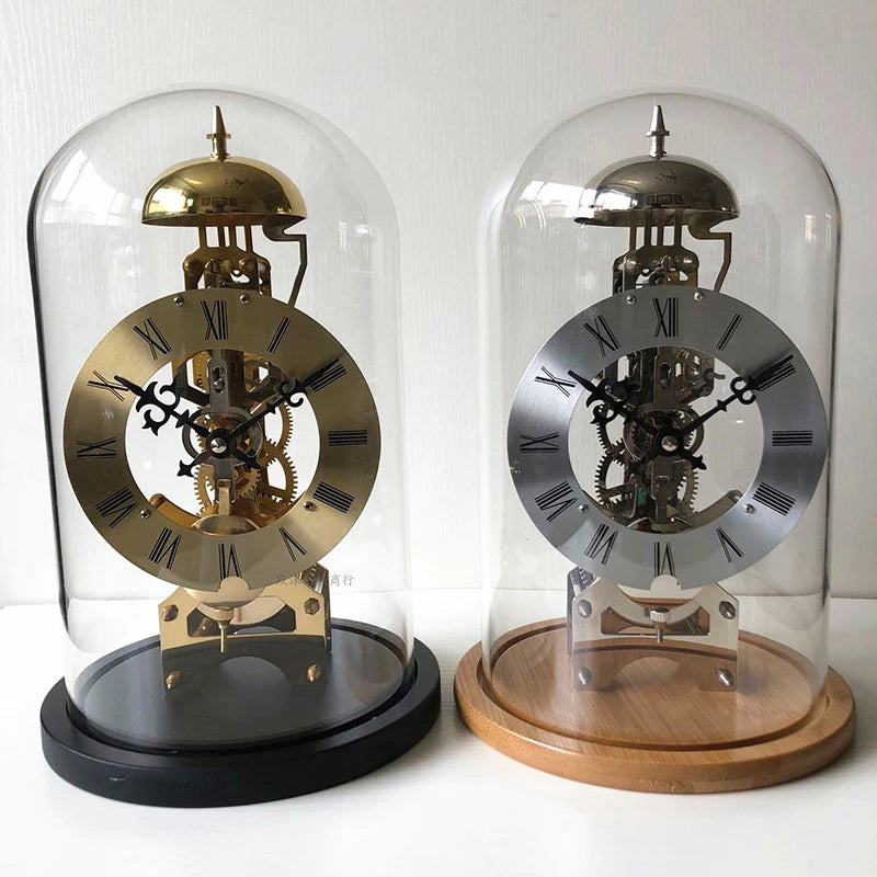 Luxury Mechanical Pendulum Desk Clock – Copper Movement Mechanical Pendulum Clock Babs