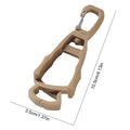 Glove Clip Hanger – Multifunctional Work Glove Holder Clamp Work Glove Clip Babs Khaki