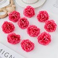Silk Artificial Lilac Flowers for Wedding, Home & DIY Decor Artificial Silk Flowers Babs Red 50 pieces