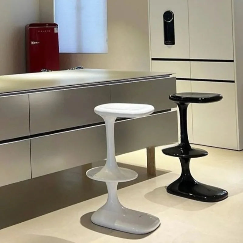 Nordic Minimalist Fiberglass Bar Chair – Modern Barstool Bar Chair Babs