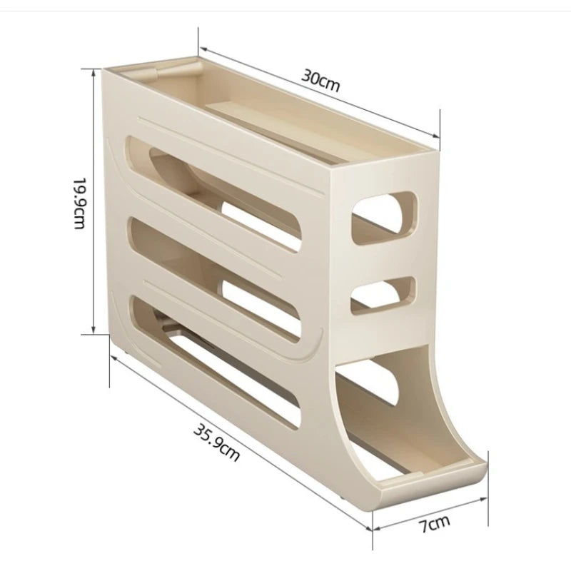 Refrigerator Egg Storage Box – Stackable Kitchen Organizer Egg Storage Organizer Babs