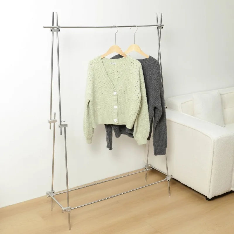 Vertical Clothes Drying Rack – Large Space-Saving Floor Dryer Clothes Drying Rack Babs