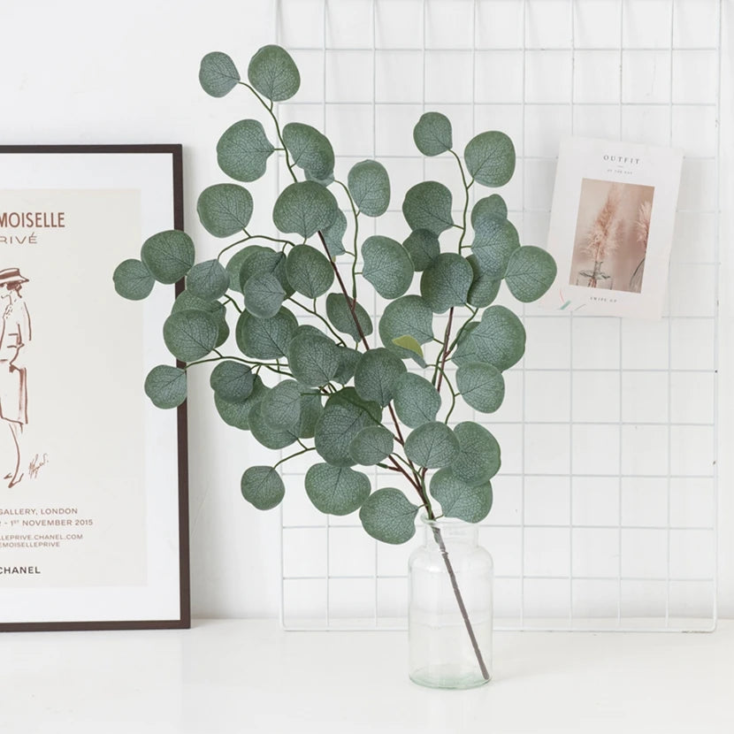 Artificial Eucalyptus Leaf Vine – Wedding & Home Décor Artificial Greenery Vine Babs