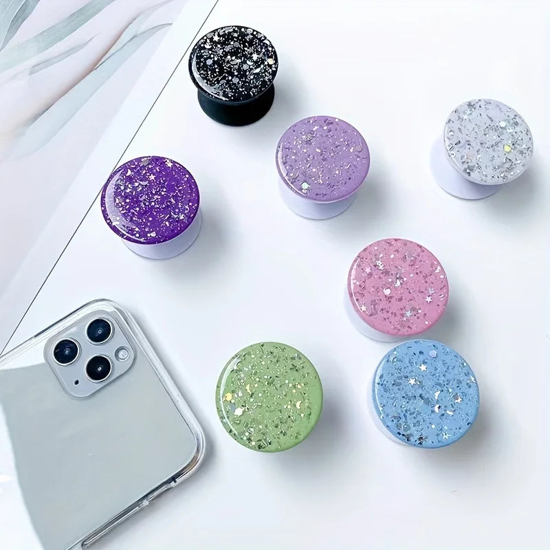 2-Pack Rotatable Silicone Smartphone Grip Mount for Selfies Smartphone Grip Mount Babs