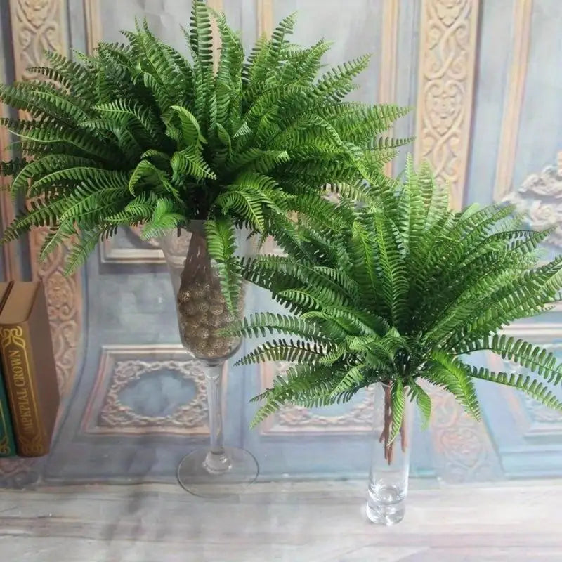 Artificial Persian Leaf Branch – Green Faux Plant for Home & Wedding Artificial Plant Decor Babs