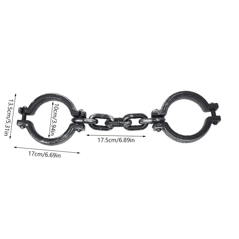 Halloween Plastic Fake Chains – Haunted House & Costume Props Halloween Costume Props Babs B