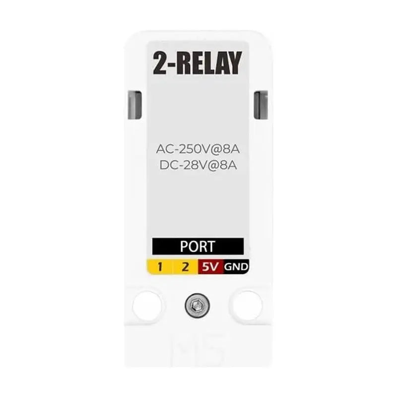2-Channel SPST Relay Module for M5Stack – GPIO I2C Grove Relay Module Babs