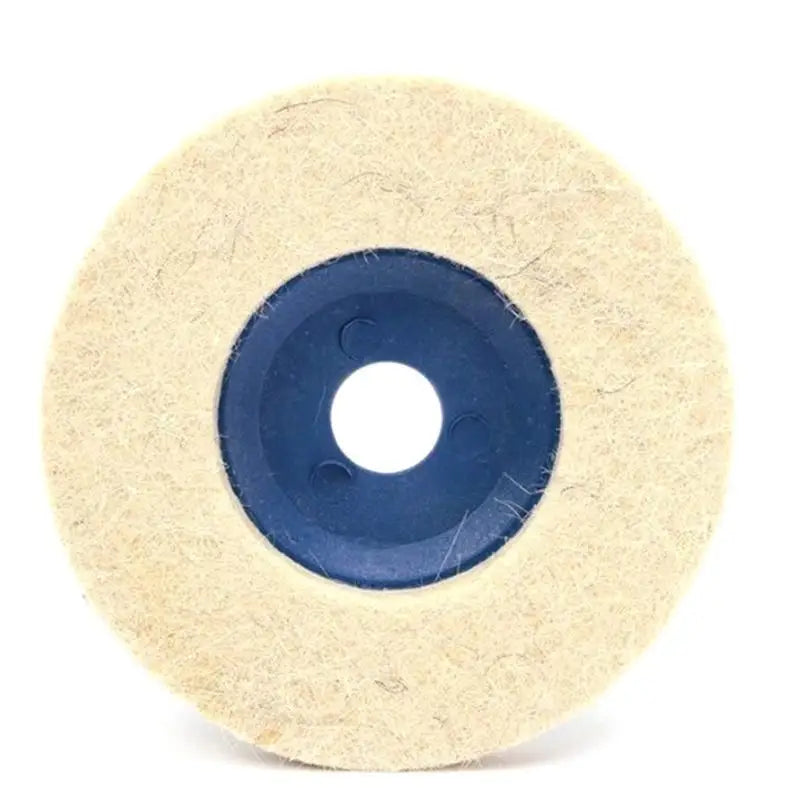 3-Pack 100mm Wool Polishing Buffing Pads for Angle Grinder Polishing Wheel Set Babs