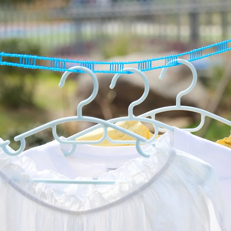 Portable Nylon Travel Clothesline – Anti-Slip & Windproof, 3m Travel Clothesline Babs