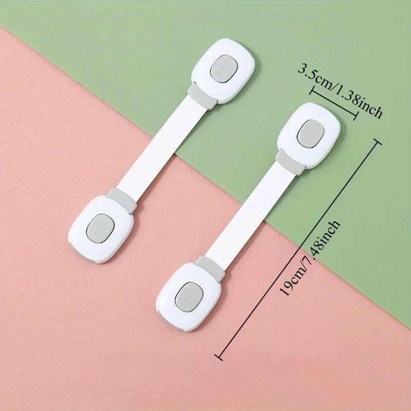 Child Safety Locks for Cabinet, Drawer & Refrigerator | Anti-Pinch Child Safety Lock Babs