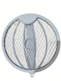 4-in-1 Electric Mosquito Swatter UV Killer USB Rechargeable Electric Bug Zapper Babs White