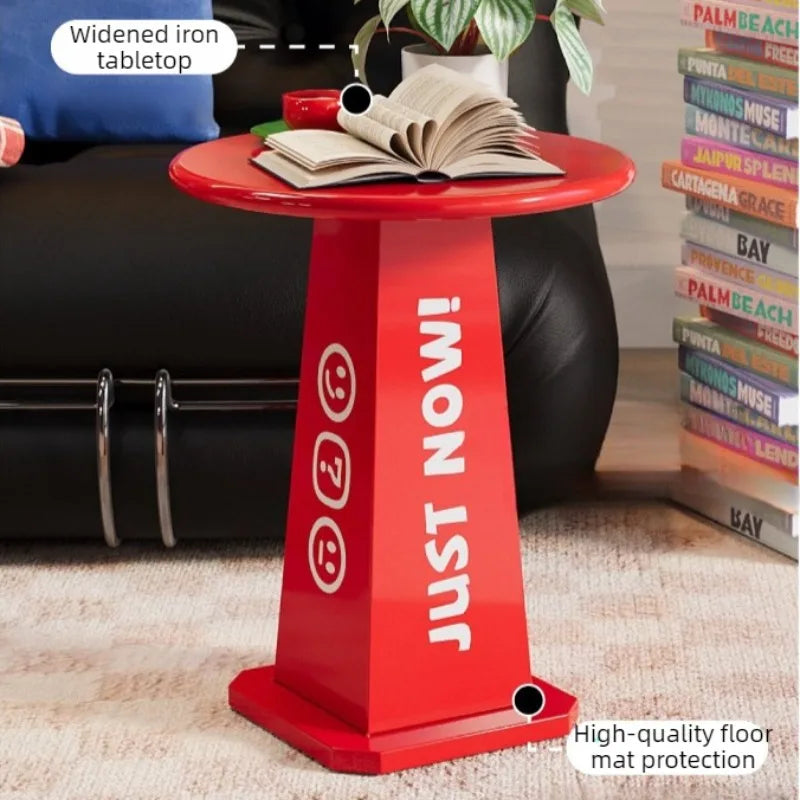 Round Metal Side Table – Modern Minimalist Living Room Coffee Table Round Side Table Babs