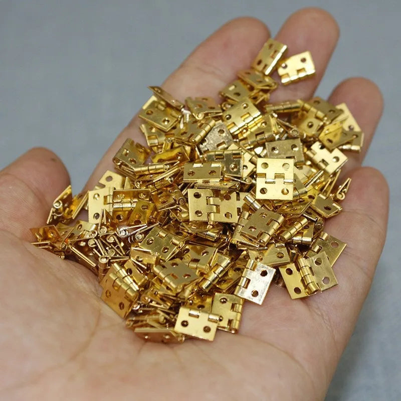 Mini Iron Hinges for Jewelry & Packaging Boxes | Small Hinges Mini Box Hinge Babs