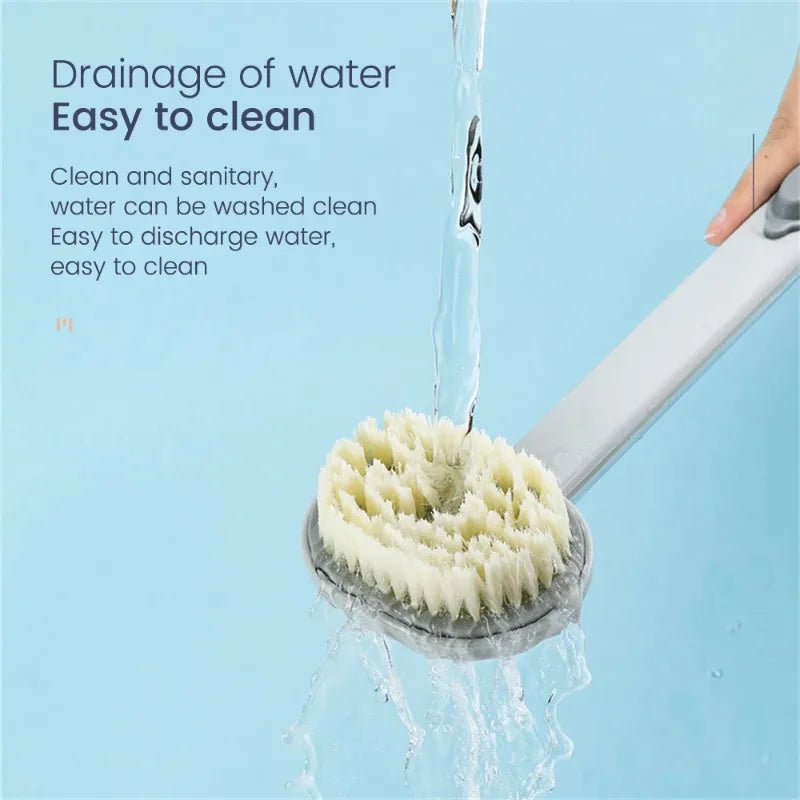 Long Handle Body Bath Brush with Built-In Soap Dispenser Body Bath Brush Babs