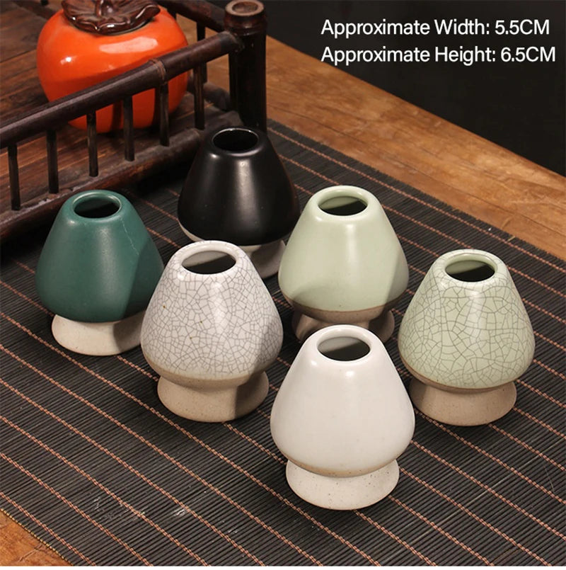 Japanese Ceramic Chasen Holder for Matcha Whisk & Tea Tools Chasen Whisk Holder Babs