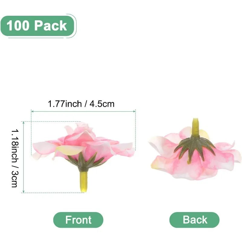10/20Pcs Silk Artificial Roses for Wedding & Home Decor Artificial Silk Flowers Babs