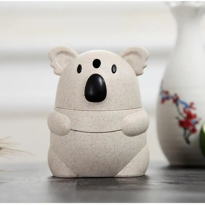 Cartoon Koala Automatic Toothpick Holder – Kitchen Organizer Toothpick Dispenser Babs beige