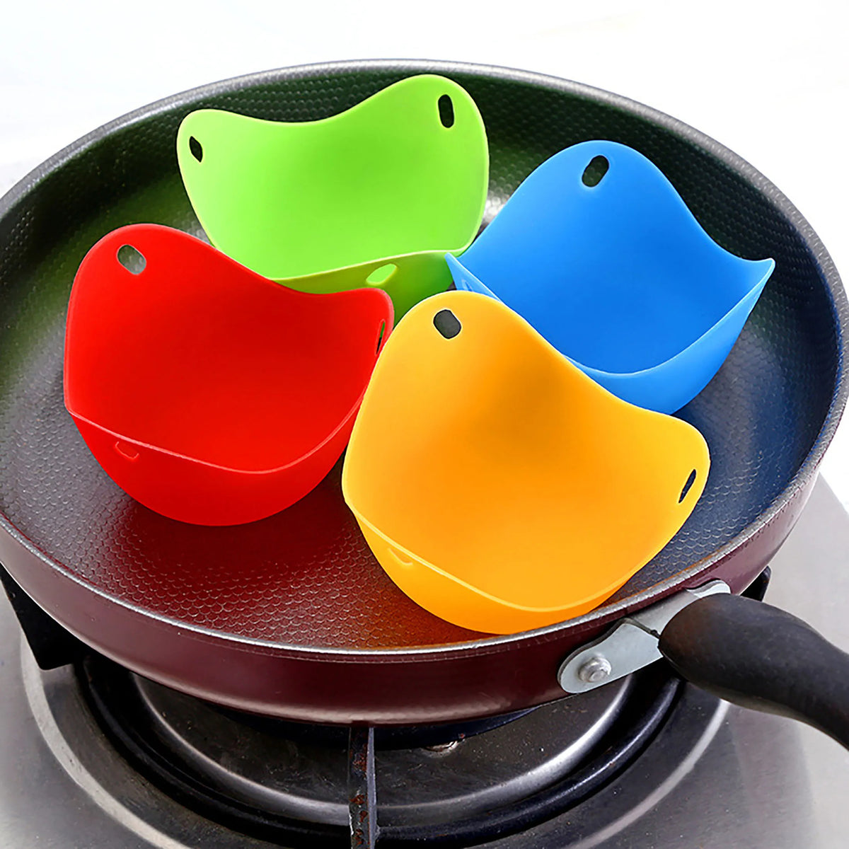 Silicone Egg Poacher Cups – Microwave, Air Fryer & Stovetop Egg Poacher Cups Babs
