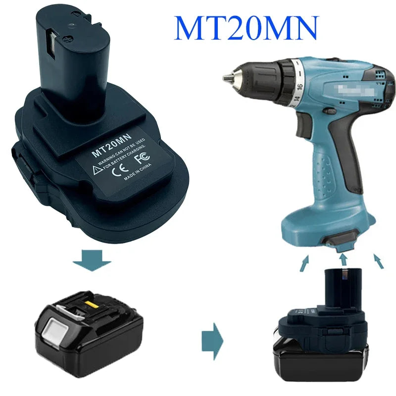 MT20MN Adapter: Makita 18V Li-Ion to NiCd Battery Converter Battery Converter Adapter Babs