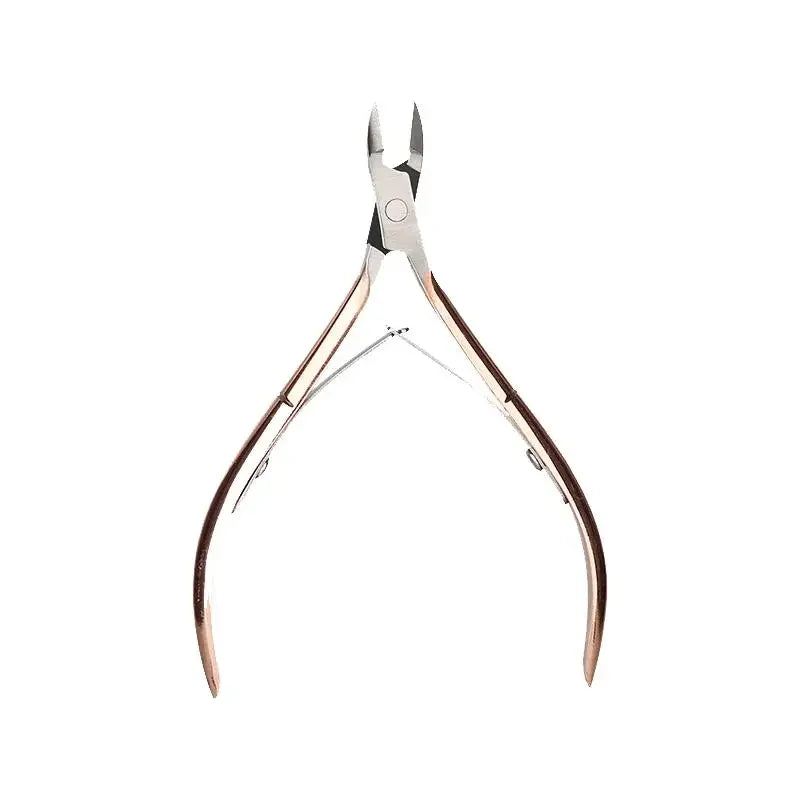 Stainless Steel Cuticle Nipper – Nail Scissors & Trimmer Cuticle Nipper Babs Rose gold