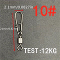 Fishing Connector Set – Figure-8 Rings, Swivels & Lure Pins Fishing Connector Set Babs 10 100pcs