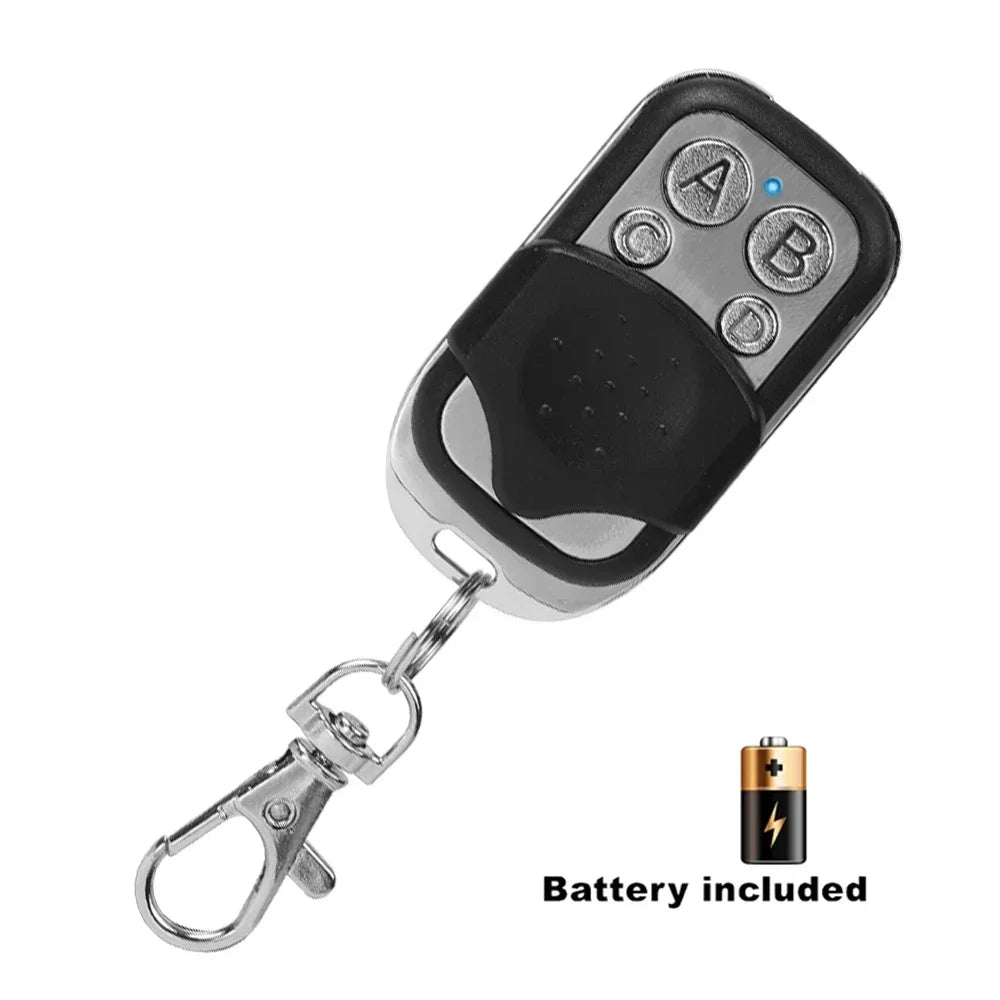 433MHz 4-Button Garage Door Remote Duplicator | Universal Clone Garage Remote Duplicator Babs ABCD Type